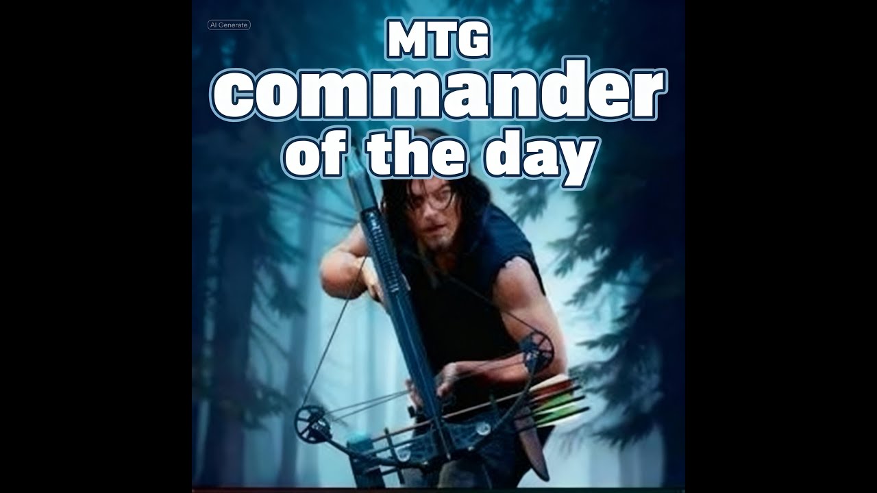 MTG commander of the day, Daryl Hunter of Walkers