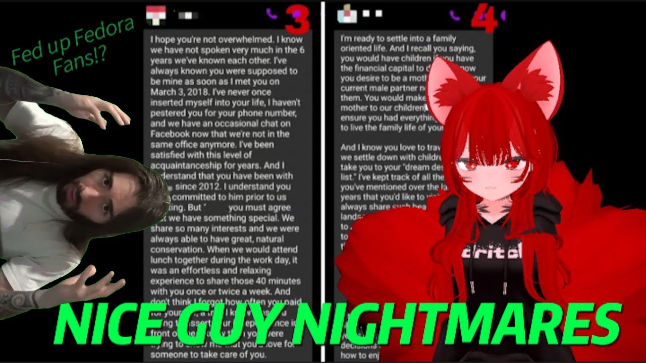 What in the Fedora!? | FoxyMoxAE Reacts to Creepy Nice Guy Meltdown by Penguinz0/Charlie!
