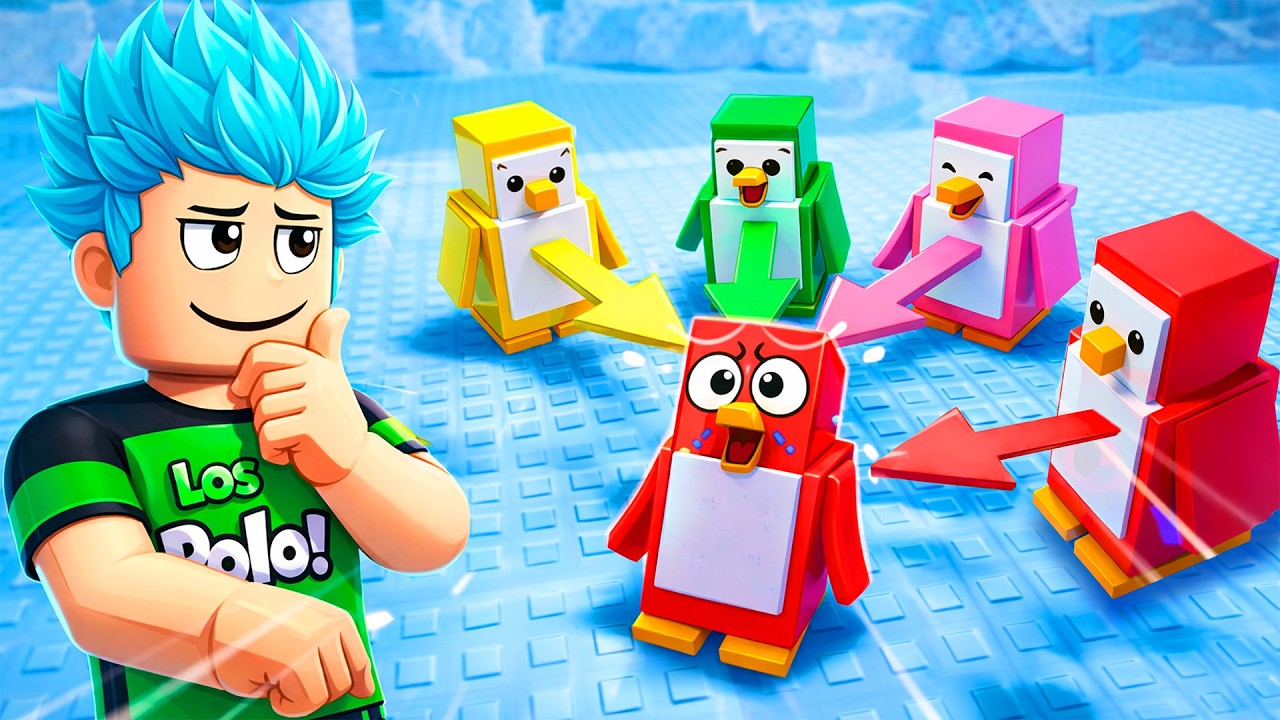 ¿Quién es el MÁS LISTO? 🐧❄️ Sobrevive al Battle Royale de Pingüinos