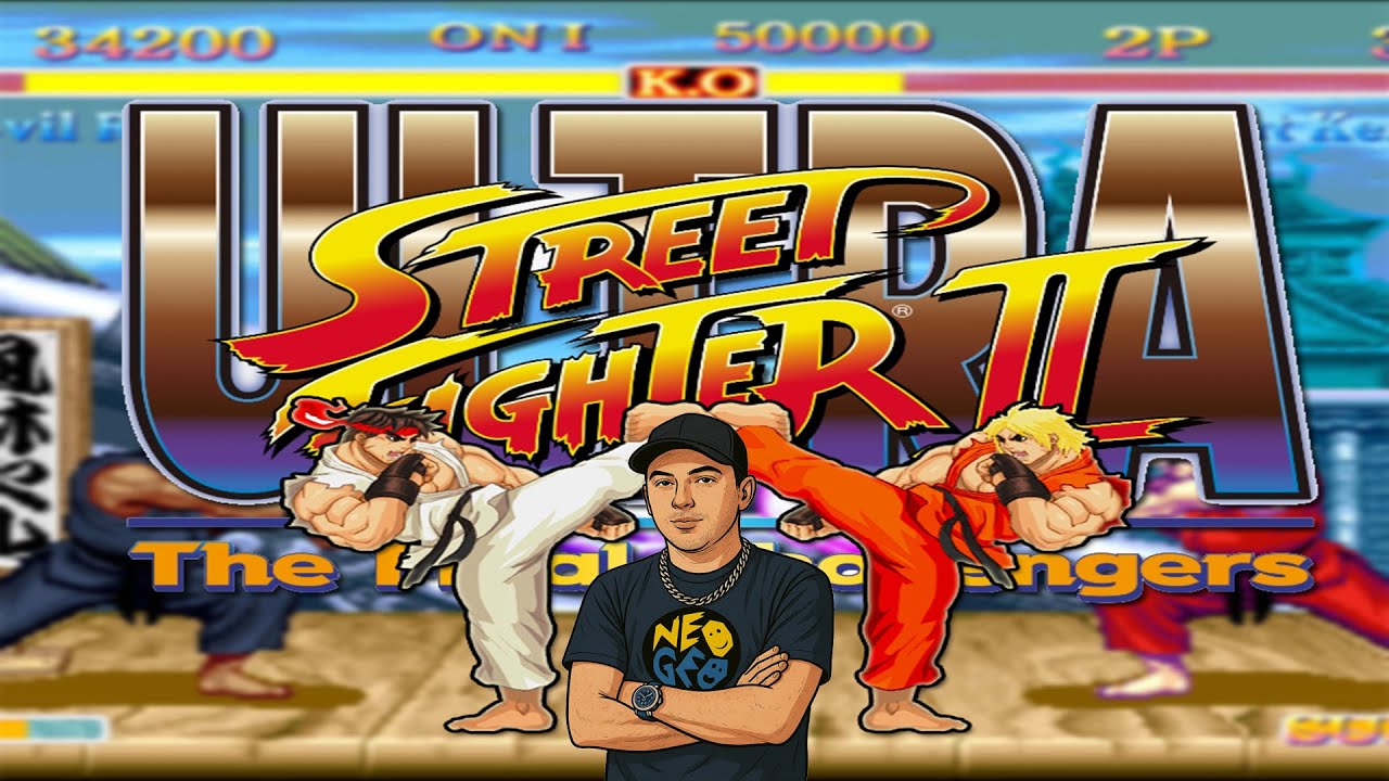 Ultra Street Fighter® II: The Final Challengers/ neo-geo cd #arcade   #fgc #fliperama #kof   #shorts