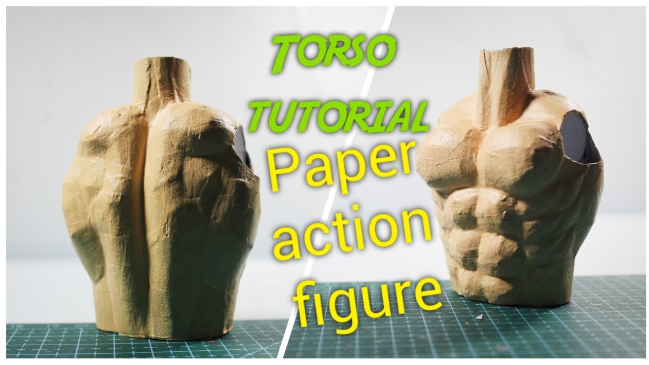 Paper action figure  | Torso | Simplecraft