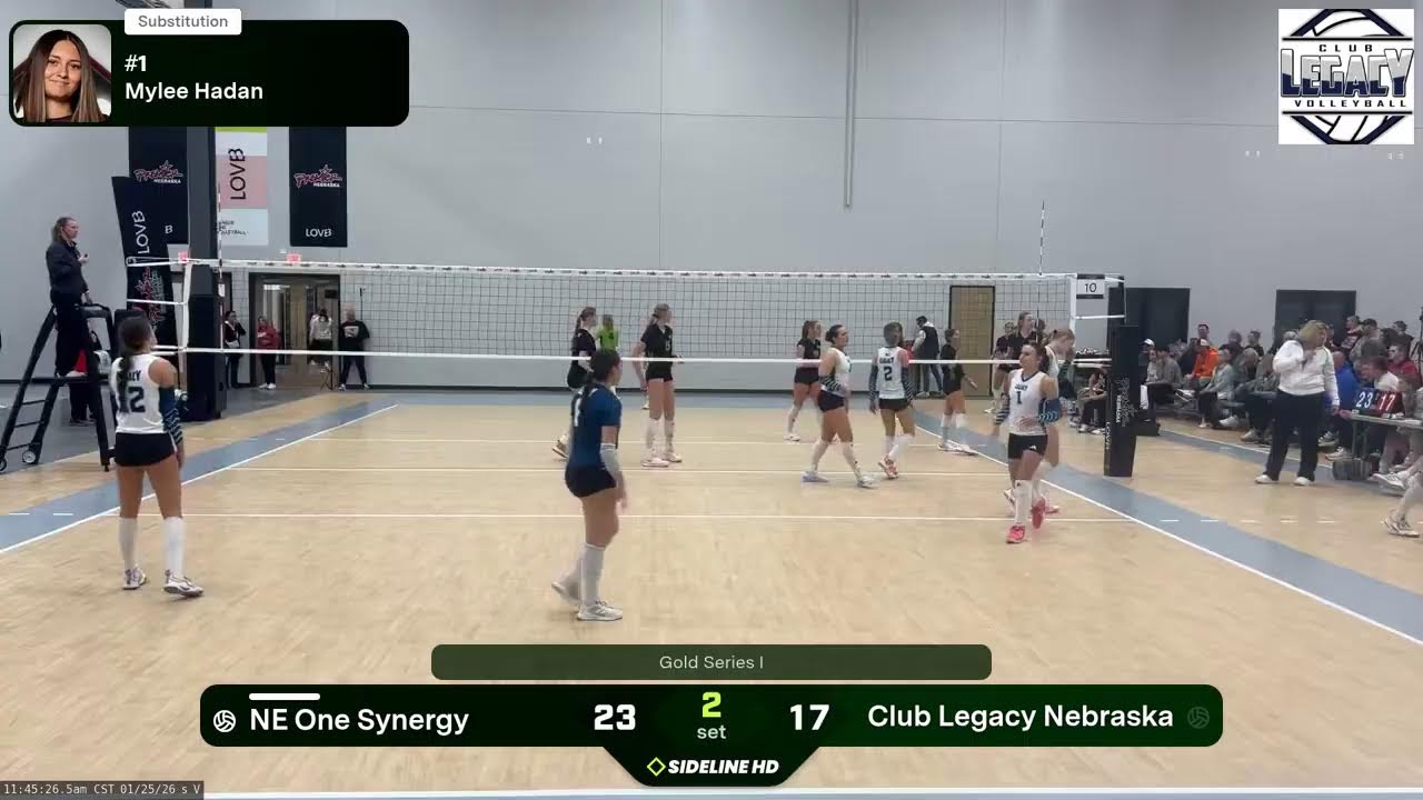 Club Legacy Nebraska vs. NE One Synergy (2026.01.25)