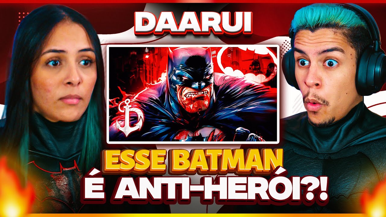 DAARUI: Cavaleiro Das Trevas (Batman) | [Casal Jounin React] 🔥