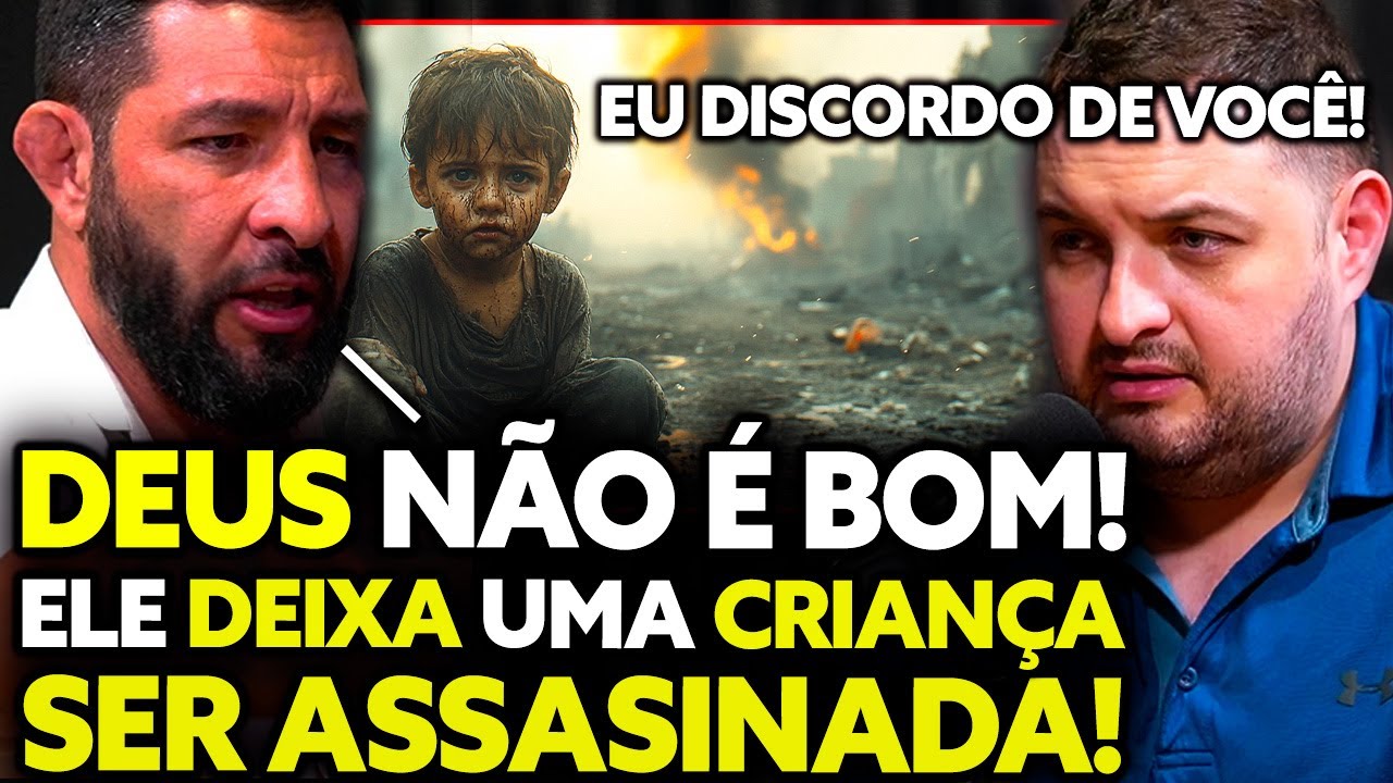 ATEU E CRISTÃO DISCUTEM: DEUS É DO BEM? | Cauê Santos Podcast