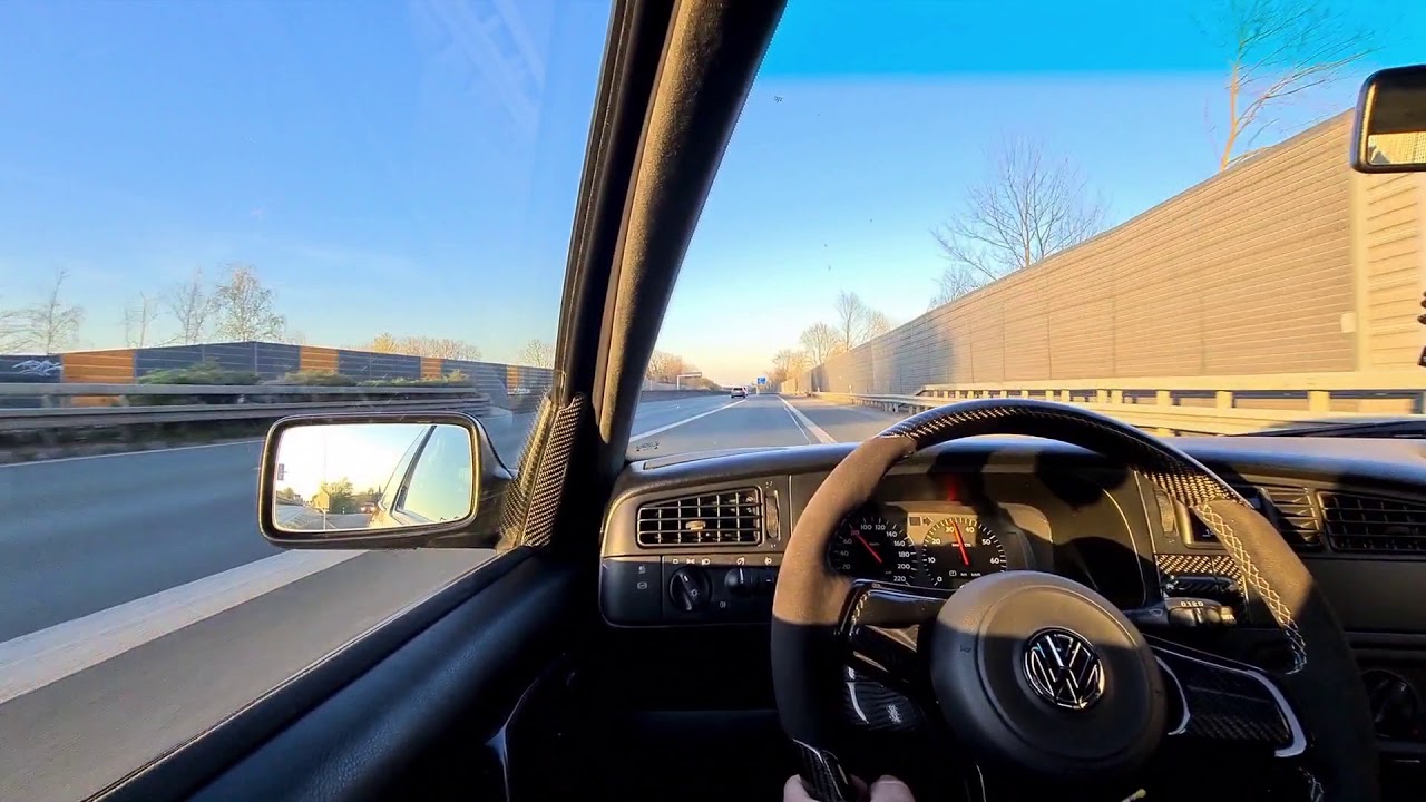 GOLF 3 16V TURBO &bull; Erste Fahrt 2020