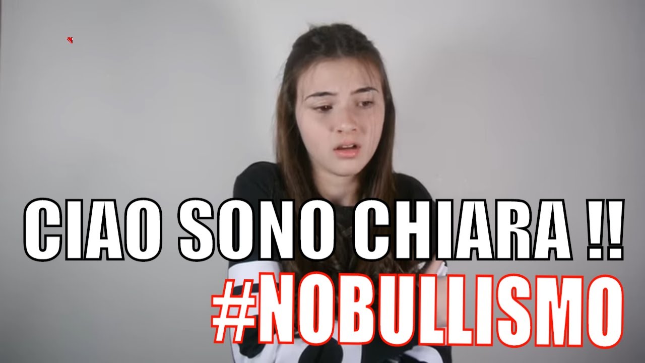 MONOLOGO BULLISMO :  CIAO SONO CHIARA  !!