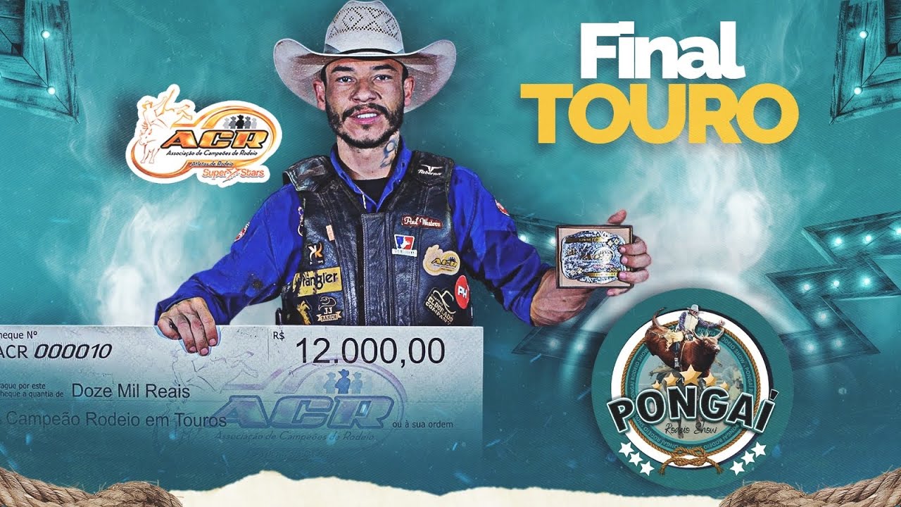 PONGA&Iacute;-SP 2025 | DISPUTA FINAL em TOUROS