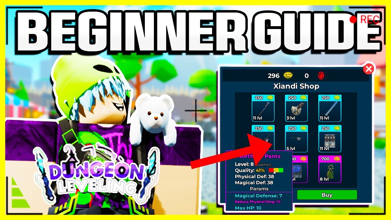 Dungeon Leveling: The Ultimate Beginners Guide To Level Up FAST | Tips & Tricks