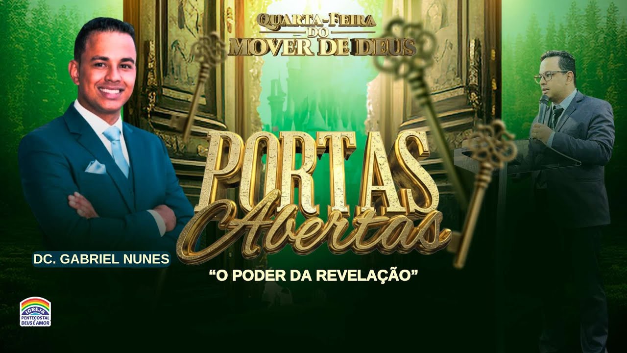 11/02/2026 | QUARTA PORTAS ABERTAS | PR. GABRIEL NUNES