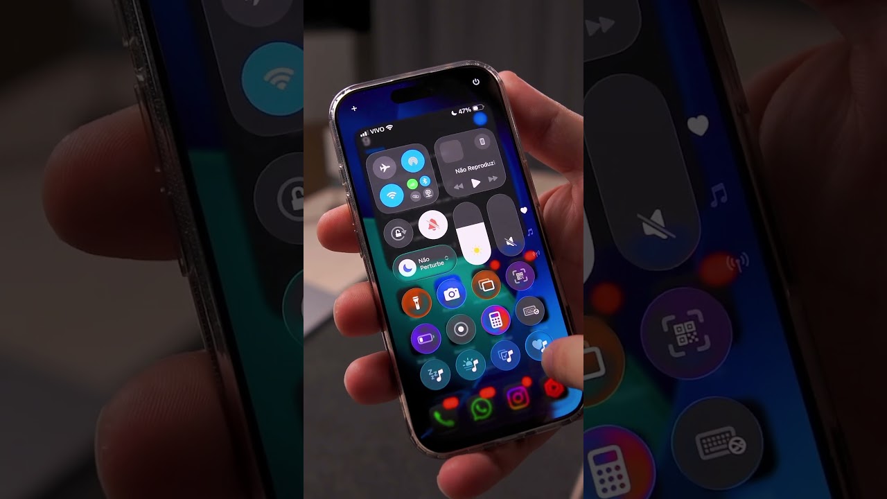 Esse &eacute; o novo iOS 26! 😱o iPhone t&aacute; virando Android??