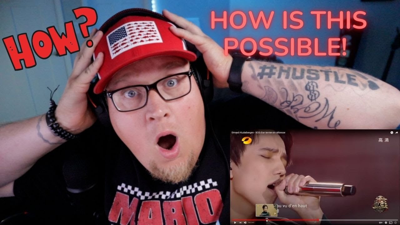 First Time EVER! DIMASH KUDAIBERGEN - SOS "REACTION"
