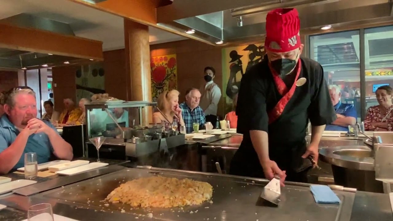 Teppanyaki on the Norwegian Pearl 6/13/2022