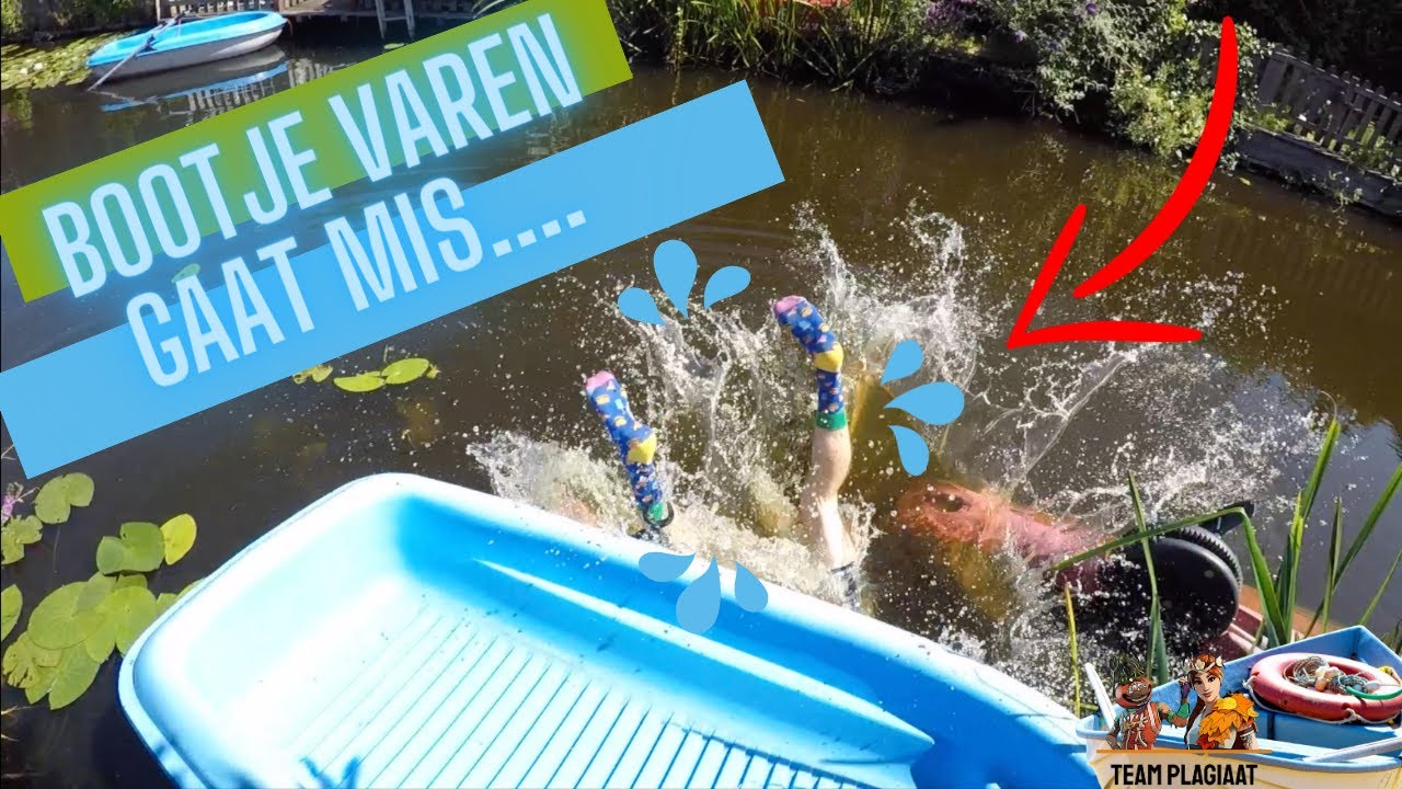 Bootje varen gaat GIGANTISCH mis....