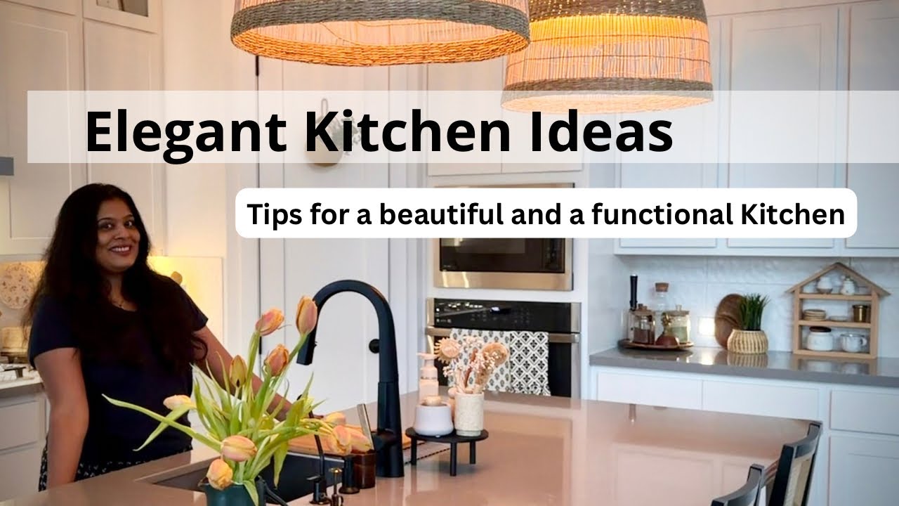 KITCHEN Styling and Organizing Secrets | Make your Kitchen look elevated and luxurious | 