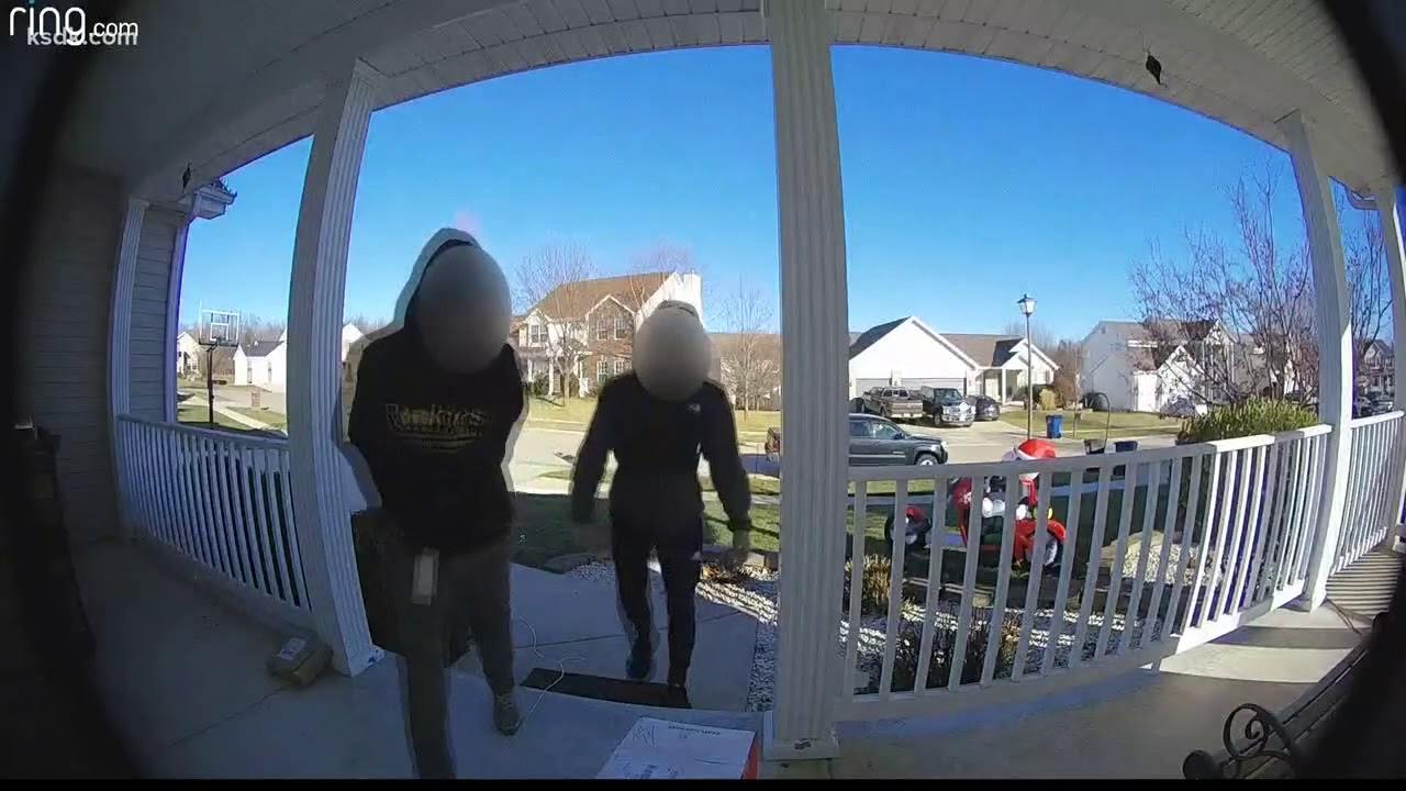 Police arrest porch pirate suspects