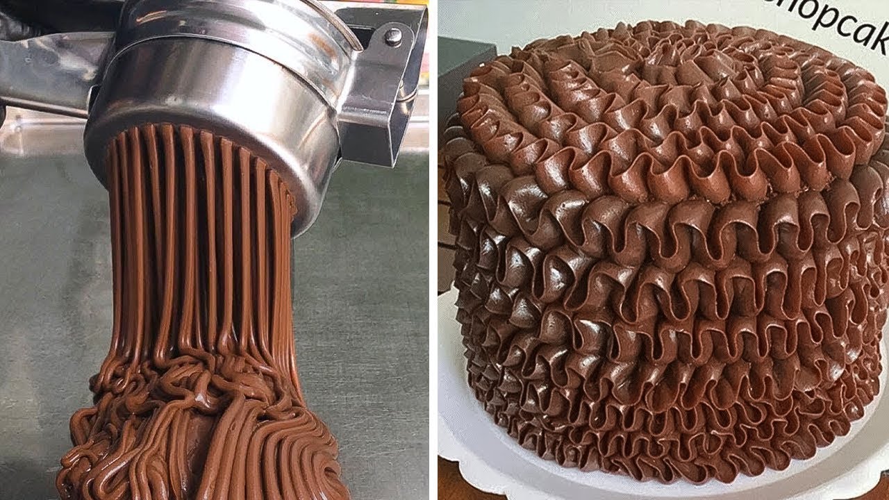 1000+ Fancy Chocolate Cake Recipes | So Tasty Milkcream Chocolate Cake Ideas Compilation
