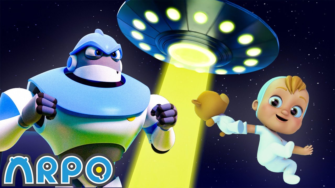 Gli alieni sono tornati! 👽 | Cartoni animati per Bambini | 🤖 ARPO il Robot