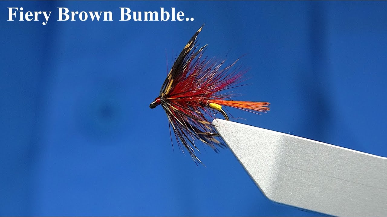 Tying a T C Kingsmill Moore Fly the Fiery Brown Bumble