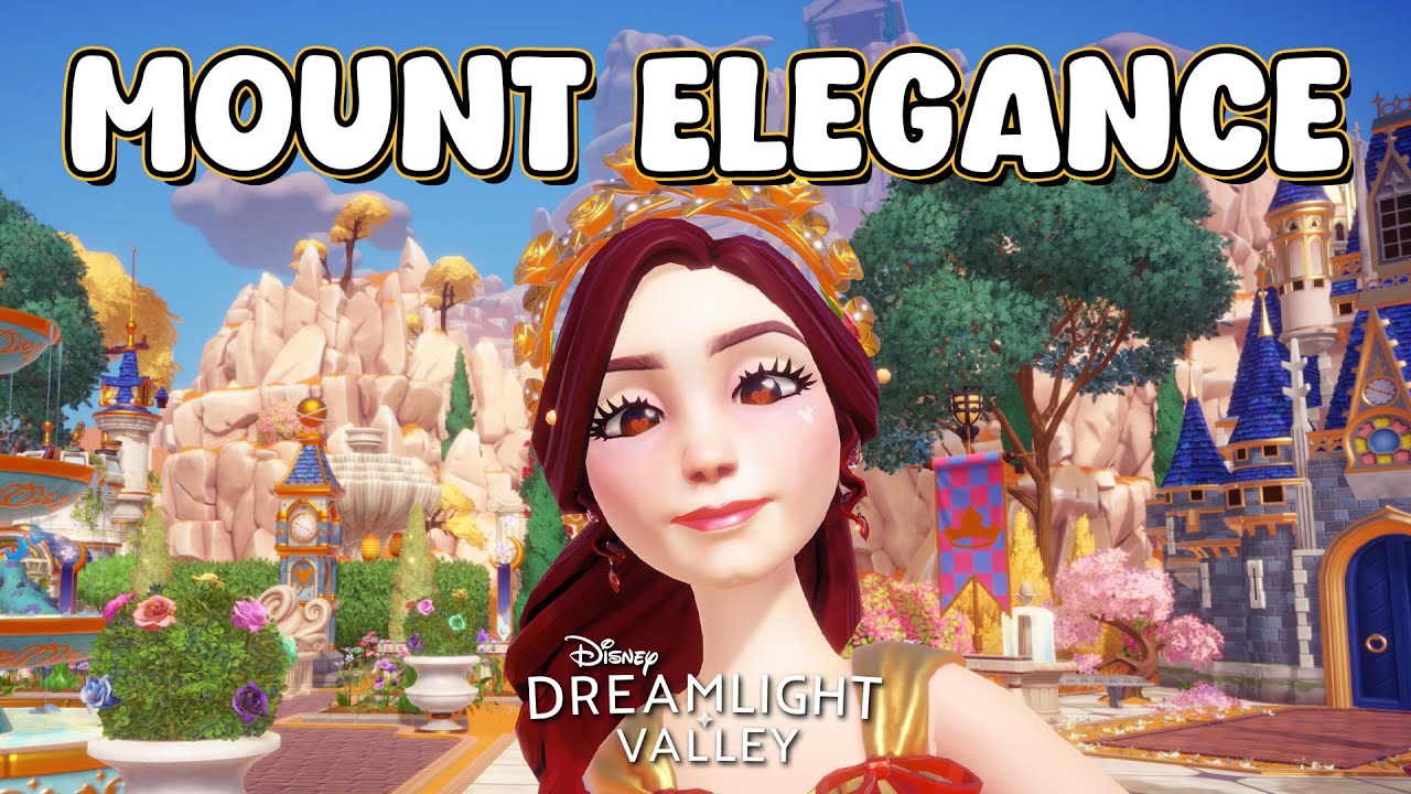 Строительство и тур по горе Элеганс | Организованное волшебство — 🏰 Disney Dreamlight Valley
