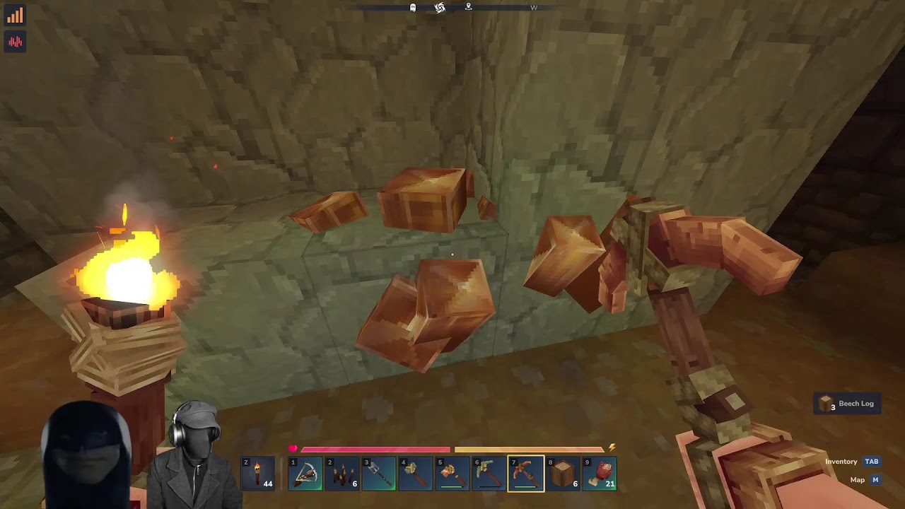 Hytale dia 2, haciendo reformas