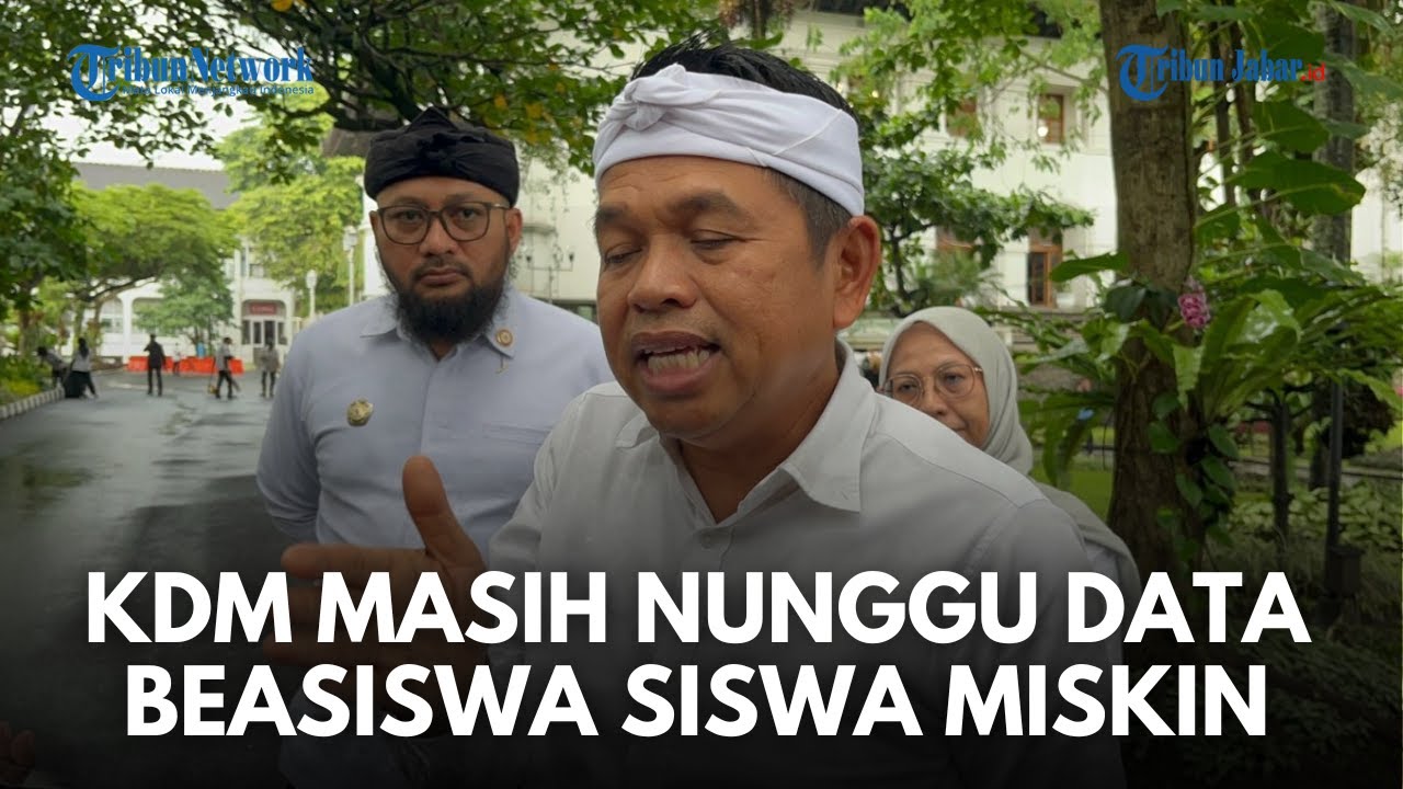 KDM BLAK-BLAKAN! Jawab Polemik Beasiswa Siswa Miskin, KDM Pastikan Anggaran Tetap Ada