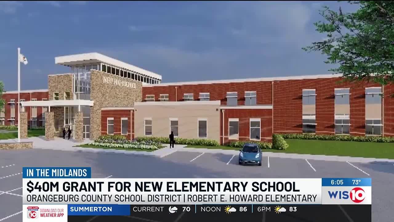Orangeburg County School District receives $40 million for new elementary school project