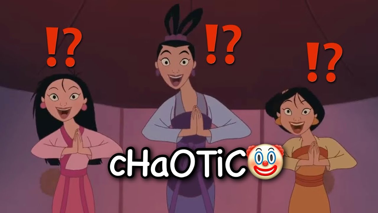 Ting-Ting, Su & Mei being CHAOTIC princesses in Mulan II