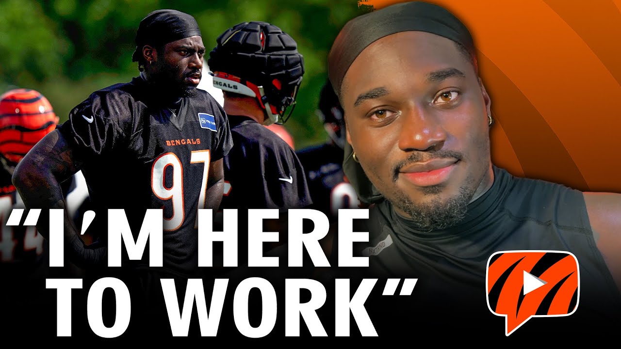 Shemar Stewart on Ending Holdout, Signing Bengals & Practicing for First Time