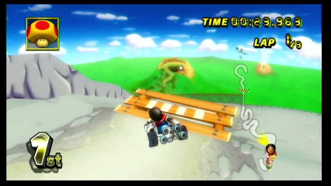 Lightning Cup Mirror Mode (3 Star Rank) Mario Kart Wii