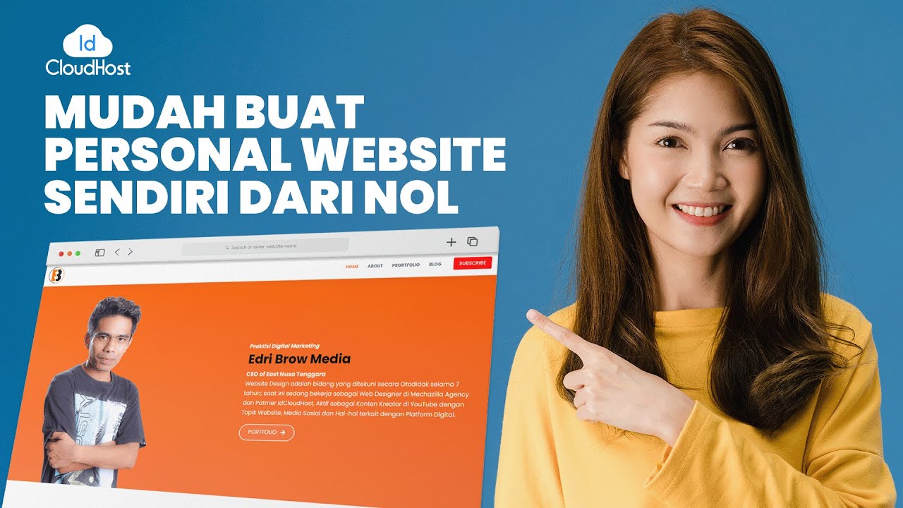 3. Mudah membuat Personal Website sendiri dari Nol | Seri Personal Website
