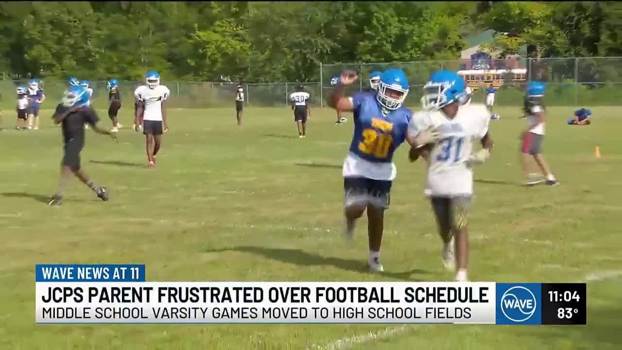 JCPS parent frustrated over middle school football schedule