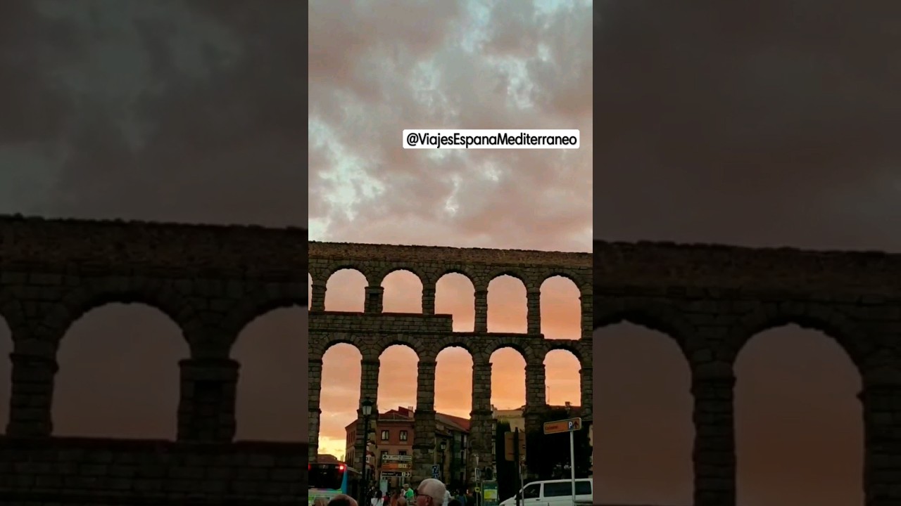 Atardecer en Segovia #segovia #atardecer #sunset #espa&ntilde;a #castillayleon #spain #historia #acueducto