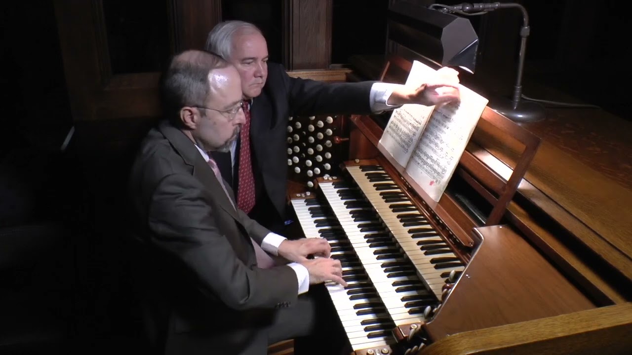 Mark Dwyer play the Passacaglia from Leo Sowerby Symphony in G Major at Church of the Advent