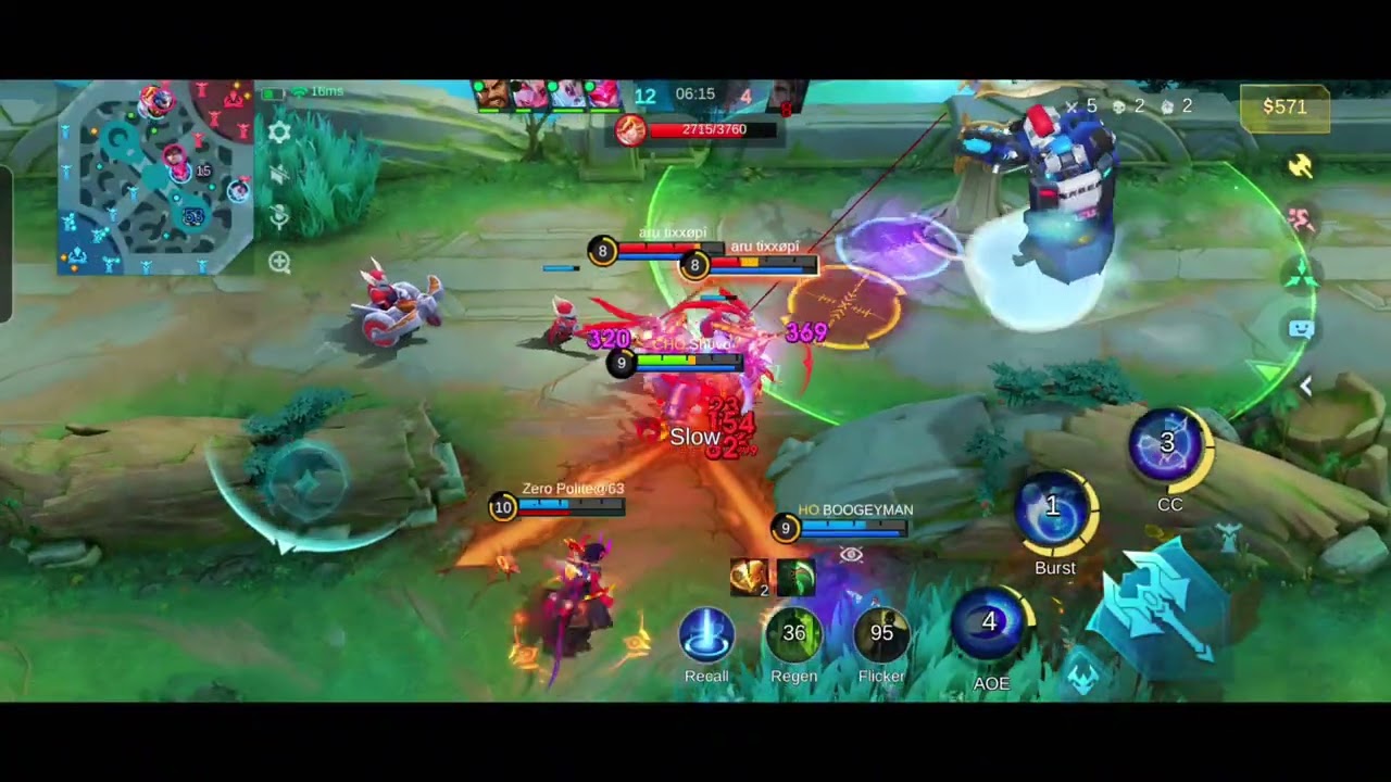 Legendary Cyclops Insane Damage || MLBB