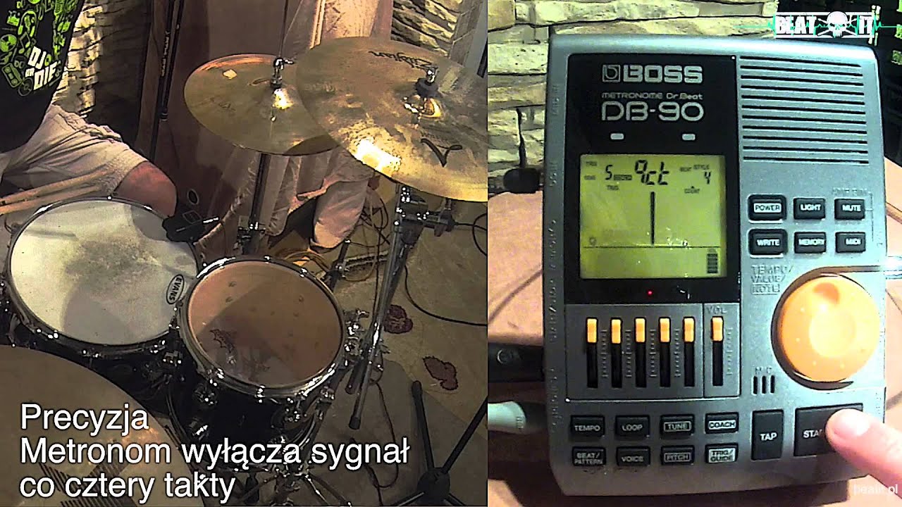 Prezentacja metronomu Boss DB-90 Dr. Beat