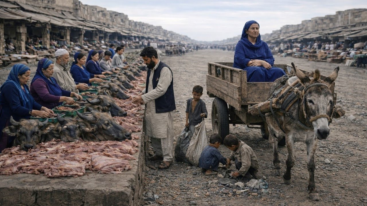 🇦🇫 Afghanistan’s Dangerous Market | Real Life of Poor People | 4K Walking Tour 
