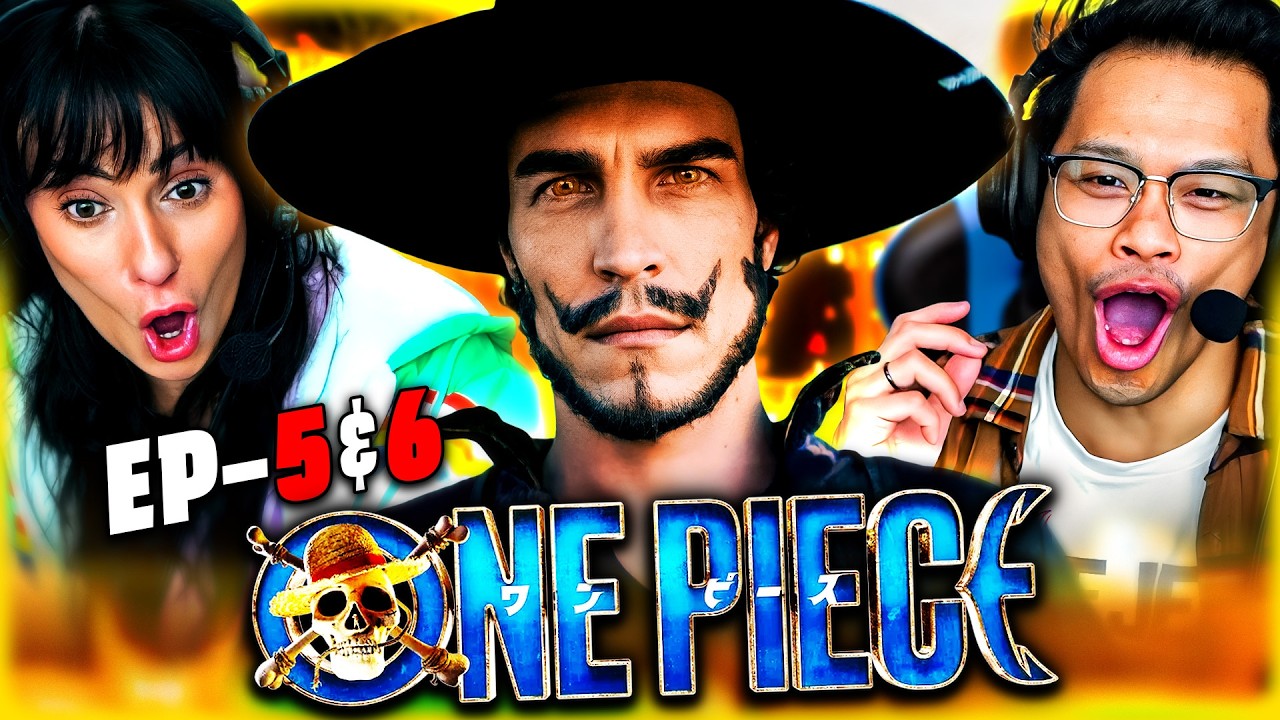 ONE PIECE (LIVE ACTION) EPISODES 5 & 6 REACTION – ZORO VS MIHAWK WAS INSANE!! – REVIEW