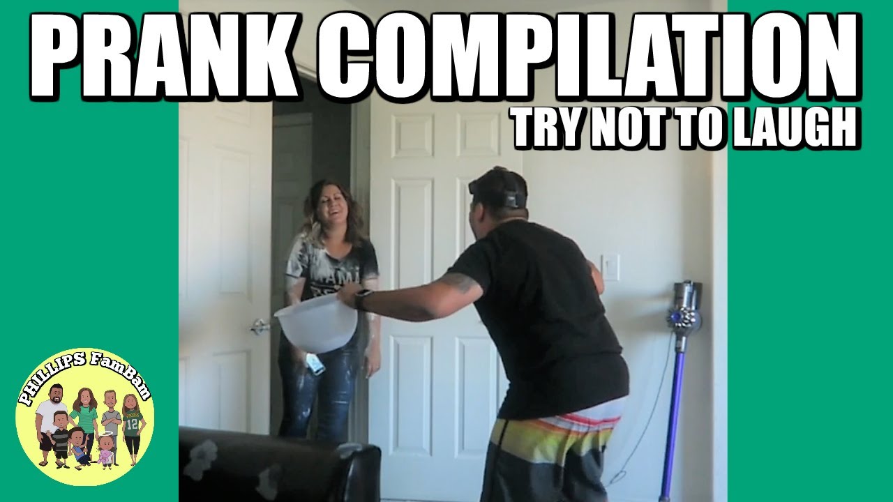 FAMILY PRANKING EACH OTHER | FAMILY FUN PRANKS | FUNNY FAMILY MOMENTS | PHILLIPS FamBam Pranks