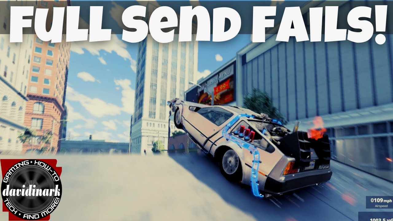 BeamNG Drive - Full Send FAILS! BeamNG Drive Gameplay BeamNG mods