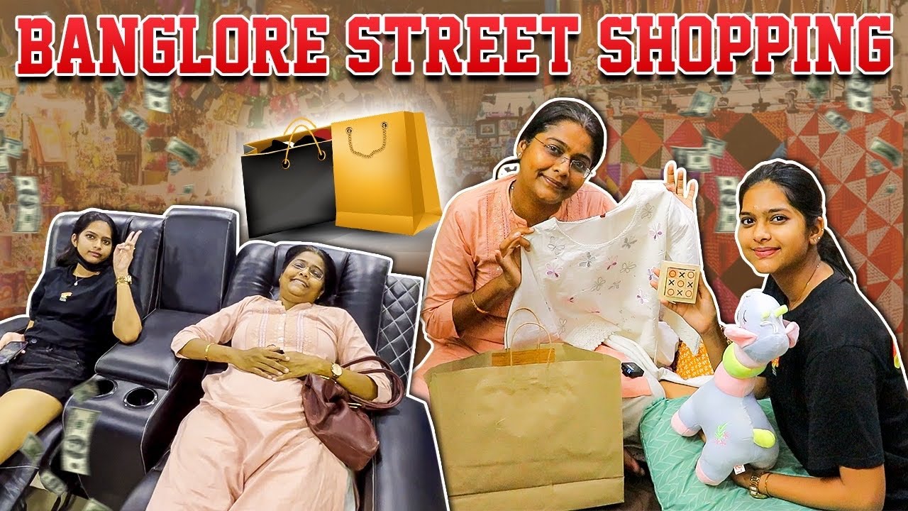 WHAT I BOUGHT FROM BANGALORE ?? || BANGALORE STREET SHOPPING VLOG ||@momfluencer || #sneholic