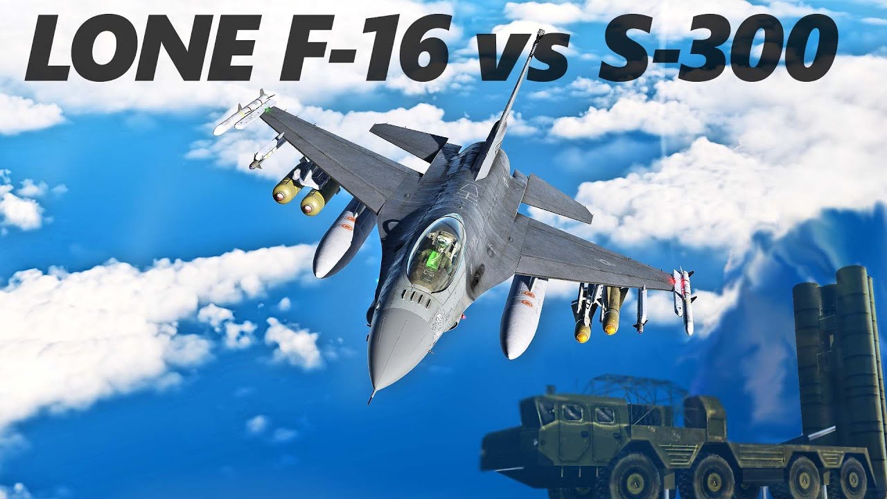 F-16 Viper против S-300: в одиночку и без страха | DCS | Цифровой боевой симулятор