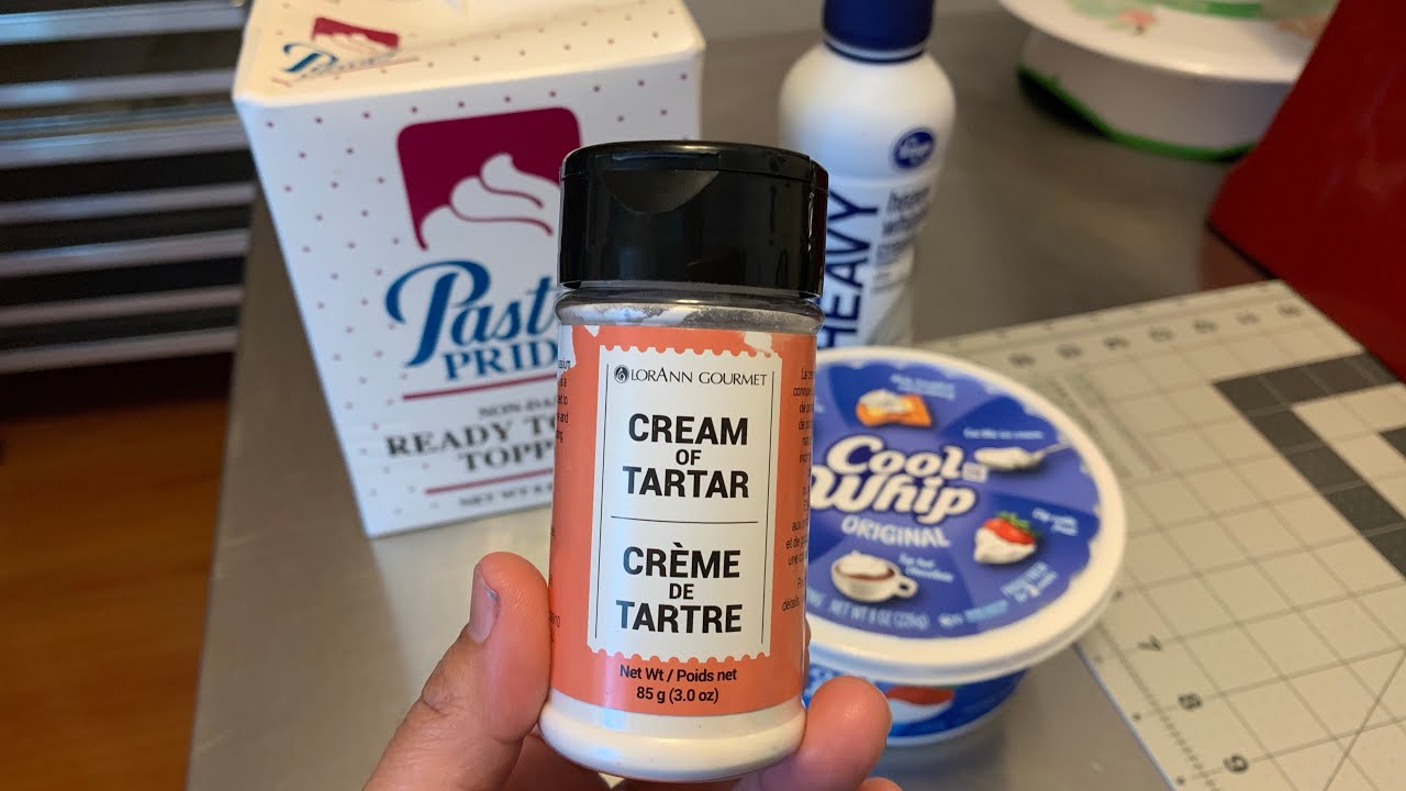 COMO DAR FIRMEZA AL CHANTILLI CON CREMOR TÁRTARO