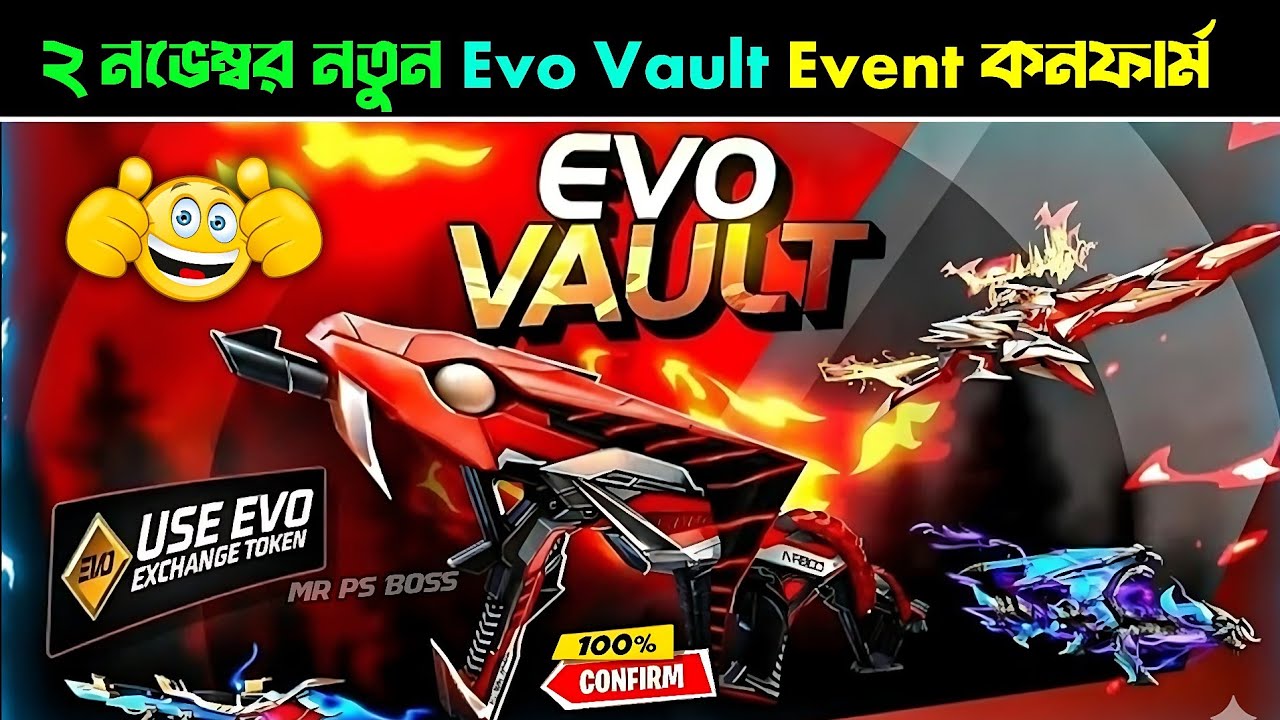 Next Evo Vault Event Confirmed 💥😱 | Cobra MP40 Return in November 2025 | Free Fire New Event