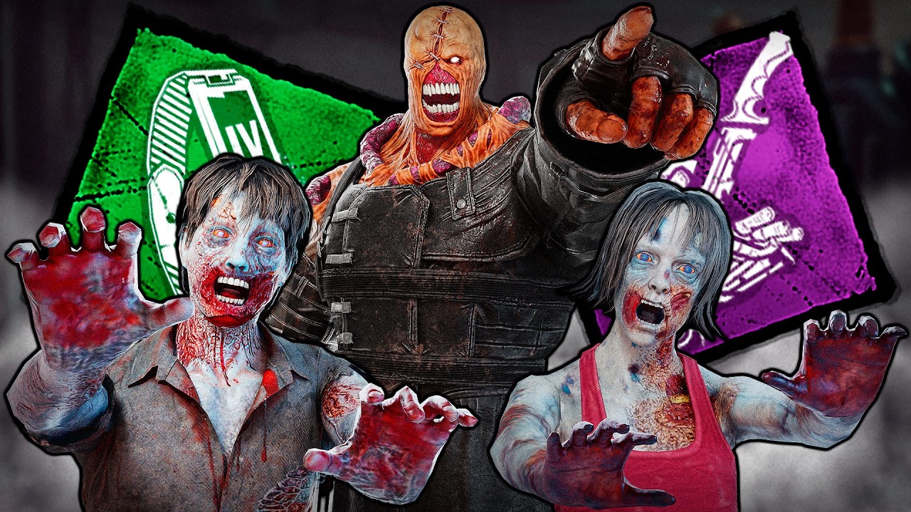 ¡Los ZOMBIES de NÉMESIS son INCREÍBLEMENTE MOLESTOS con ESTE EQUIPAMIENTO! - Dead by Daylight