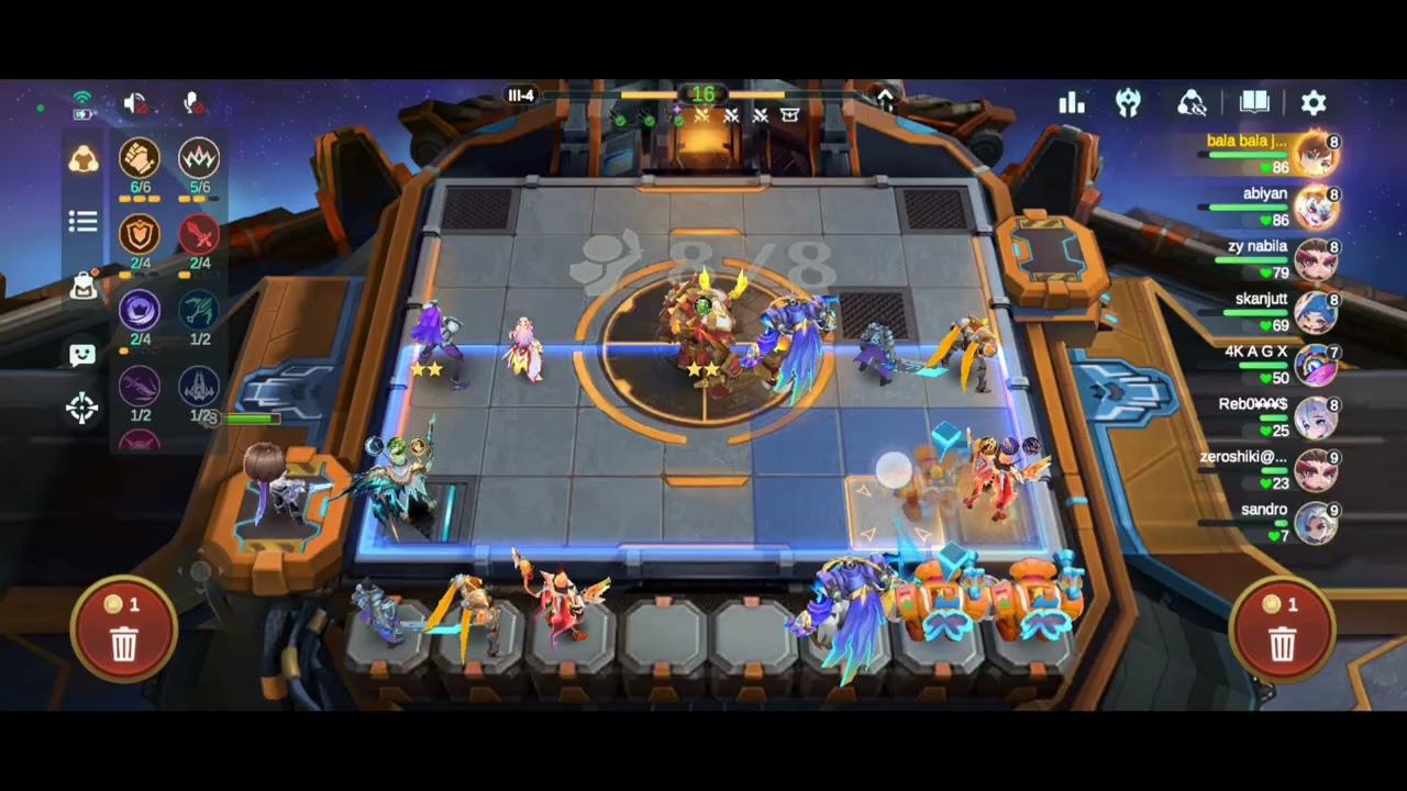 Gusion + Glory League Auto 4 Besar. Gameplay commander Gusion.