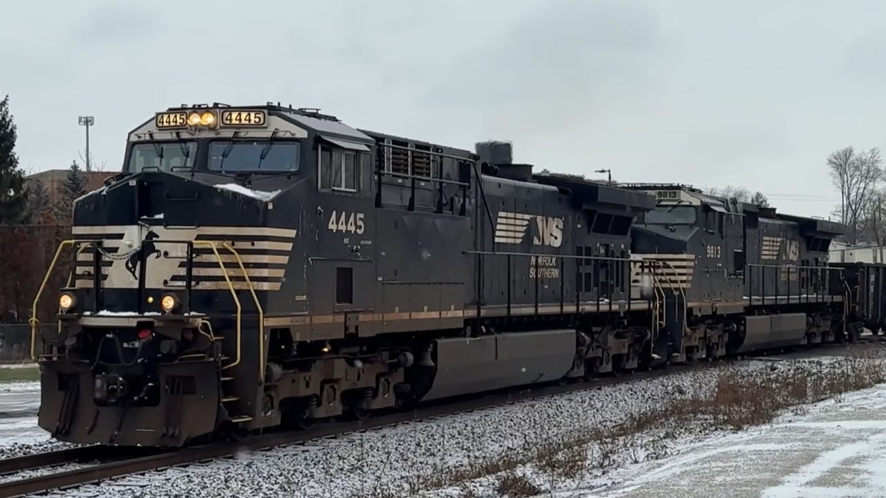 Norfolk Southern 197 11/29/25 #ns #railway #railroad #train 