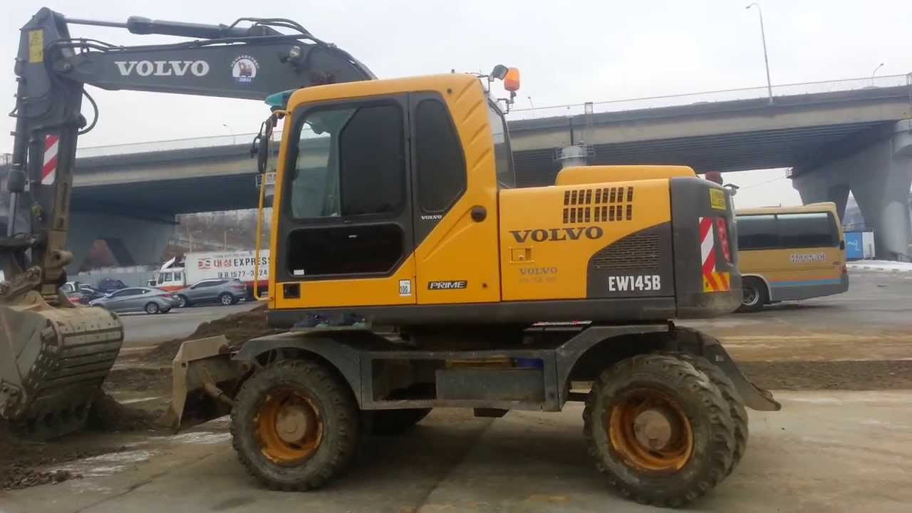 [ Winwin Used Machinery ] Used excavator VOLVO EW145B For sale