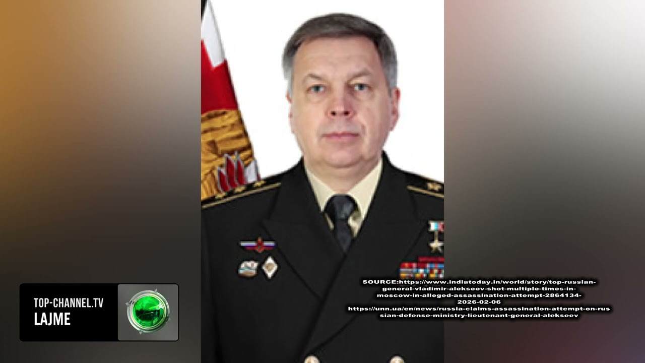 Top Channel/ Qëllohet në Moskë gjenerali i lartë rus: Ishte në bisedimet e Abu Dhabit!