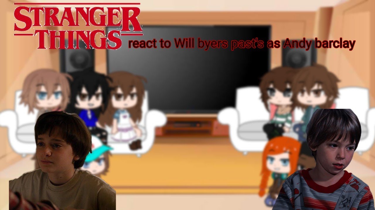 Stranger things S4 react to Will byers as Andy barclay || stranger things x Chucky ||