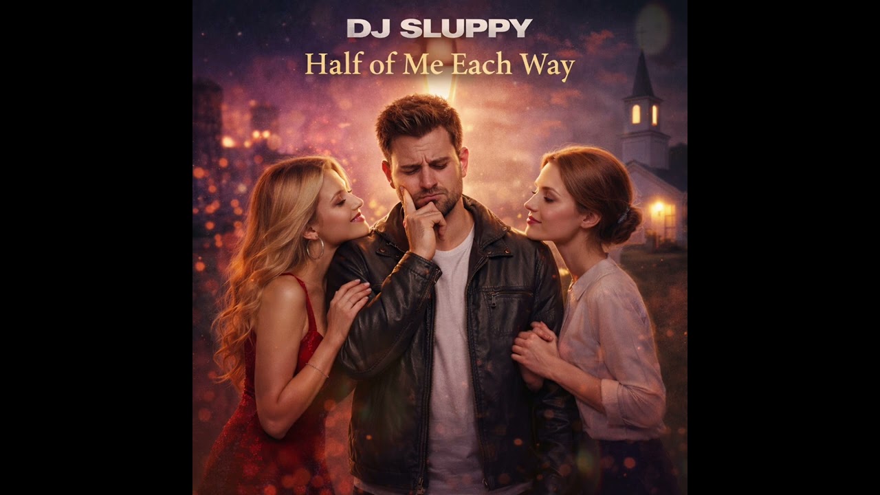 Dj Sluppy - Half of Me Each Way #NewMusic #EmotionalSong #LoveTriangle #Love #Pop #Soul #Fyp #music 